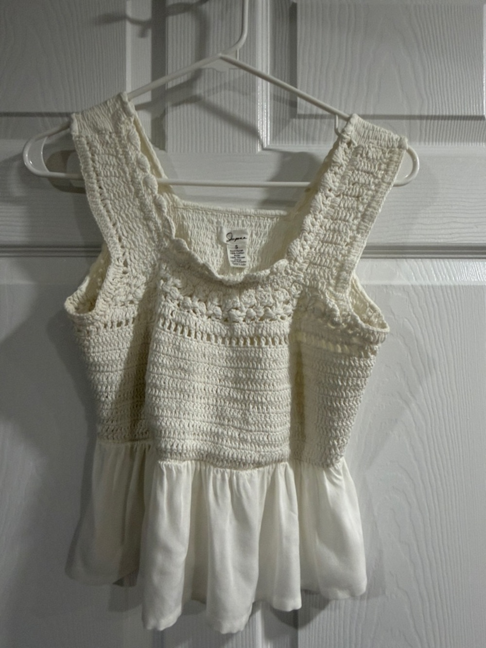 Womens Crochet Dress Top